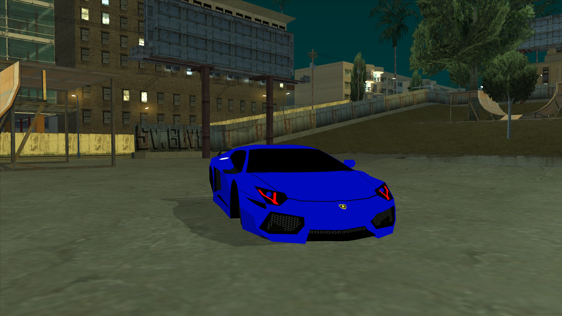 Lamborghini Blue ( Level 7 )