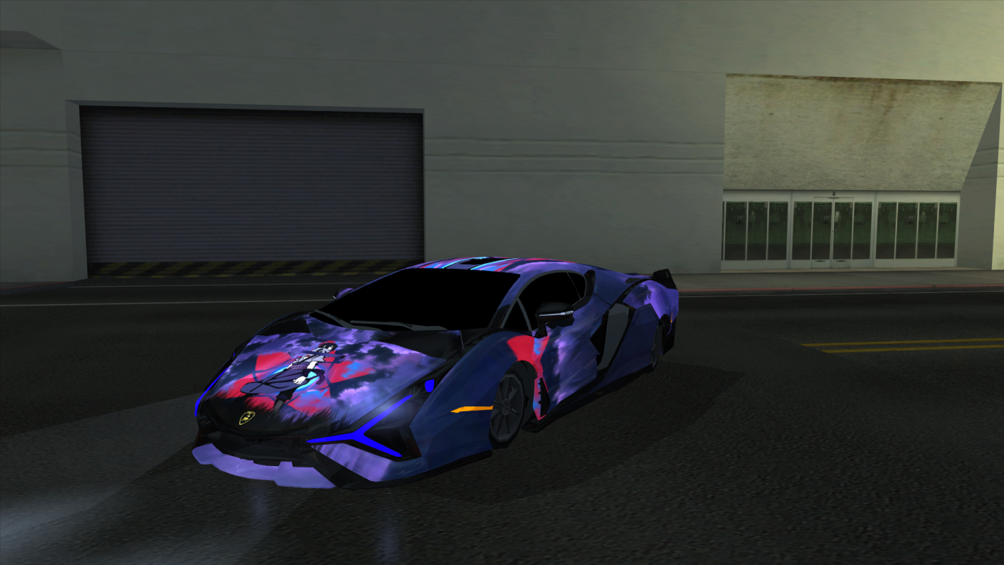 Lamboghini Neon Sasuke ( Level 9 ) 