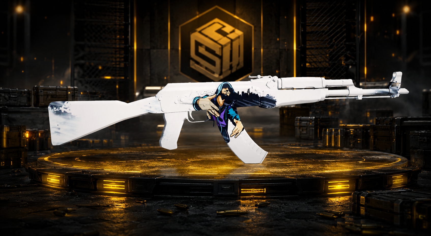 AK47 White ( Full bản đồ )